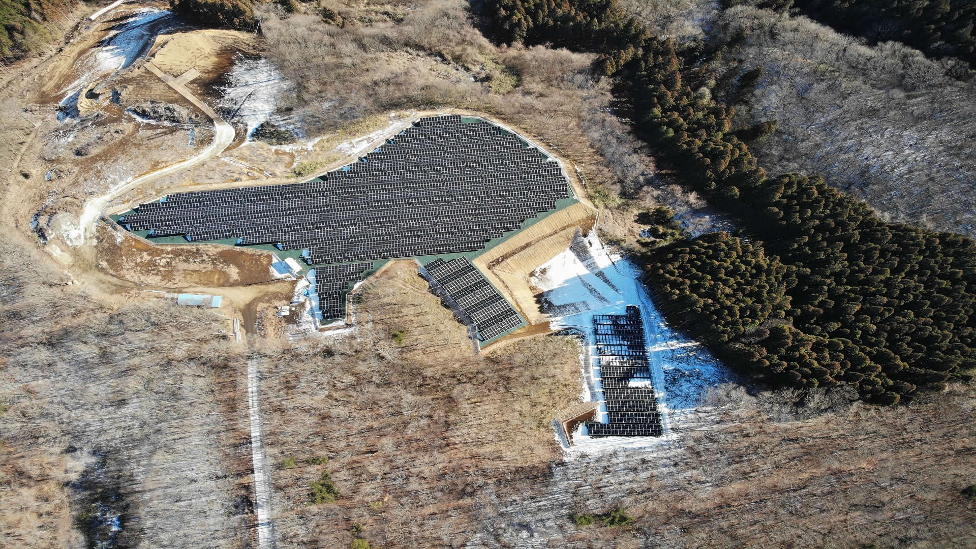 PV power station in Tochigi Prefecture, Japan 